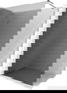 Mexen Kioto-X paroi de douche Walk-in 90 x 200 cm, graphite 10 mm, gun metal - 800-090-101-95-40-X