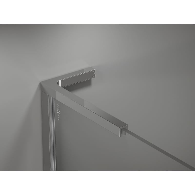 Mexen Kioto-X L paroi de douche Walk-in 50 x 200 cm, transparent 10 mm, chrome - 800-050-107-01-00-X