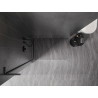 Mexen Kioto-X L paroi de douche Walk-in 50 x 200 cm, transparent 10 mm, gris canon brossé - 800-050-107-66-00-X