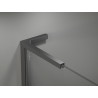 Mexen Kioto-X L Paroi de douche Walk-in 80 x 200 cm, transparente 10 mm, métal canon - 800-080-107-95-00-X