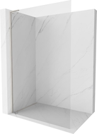 Mexen Kioto-X L paroi de douche Walk-in 70 x 200 cm, transparent 10 mm, nickel brossé - 800-070-107-97-00-X