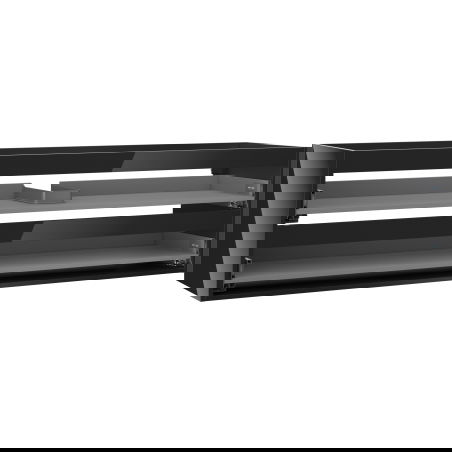 Mexen Box-A corps du meuble-lavabo 160 cm, 2 tiroirs, noir brillant - 91AX0-1600-470-2-70