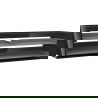 Mexen Box-A corps du meuble-lavabo 160 cm, 2 tiroirs, noir brillant - 91AX0-1600-470-2-70