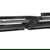 Mexen Box-A corps de meuble sous-lavabo 160 cm, 2 tiroirs, noir mat - 91AX0-1600-470-2-71