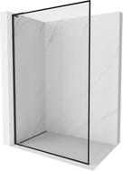 Mexen Kioto-XF L paroi de douche Walk-in avec cadre 100 x 202 cm, transparent 10 mm, noir - 800-100-174-70-00-XF