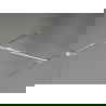Paroi de douche Mexen Kioto-X Walk-in 120 x 70 cm, transparent 10 mm, chrome - 800-120-202-01-00-070-X