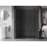 Mexen Kioto-X paroi de douche Walk-in 160 x 110 cm, transparent 10 mm, chrome - 800-160-202-01-00-110-X