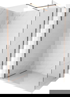 Mexen Kioto-X paroi de douche Walk-in 150 x 100 cm, transparent 10 mm, or rose - 800-150-202-60-00-100-X