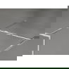 Mexen Kioto-XF paroi de douche Walk-in avec cadre 130 x 120 cm, transparent 10 mm, chrome - 800-130-202-04-00-120-XF