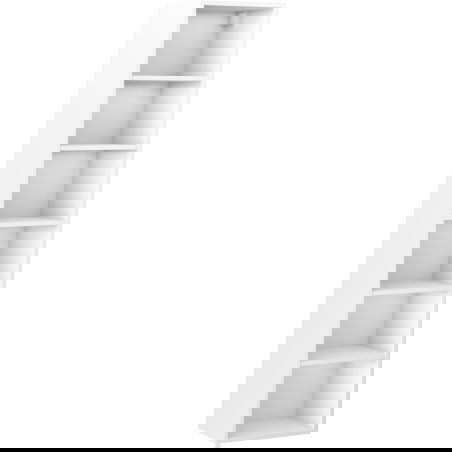 Mexen Box-A corps de colonne de salle de bain 35 cm, blanc mat - 91AX1-1600-300-1-01