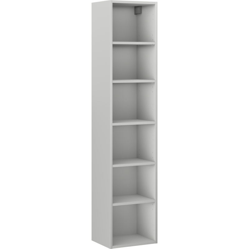 Mexen Box-A corps de colonne de salle de bain 35 cm, gris mat - 91AX1-1600-300-1-62