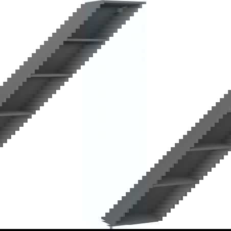 Mexen Box-A corps de colonne de salle de bain 35 cm, graphite mat - 91AX1-1600-300-1-66