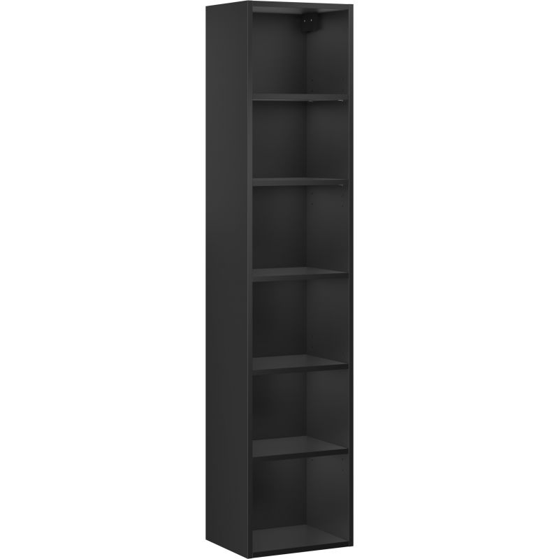 Mexen Box-A structure colonne de salle de bain 35 cm, noir mat - 91AX1-1600-300-1-71