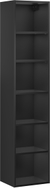 Mexen Box-A corps de colonne de salle de bain 35 cm, noir mat - 91AX1-1600-300-1-71