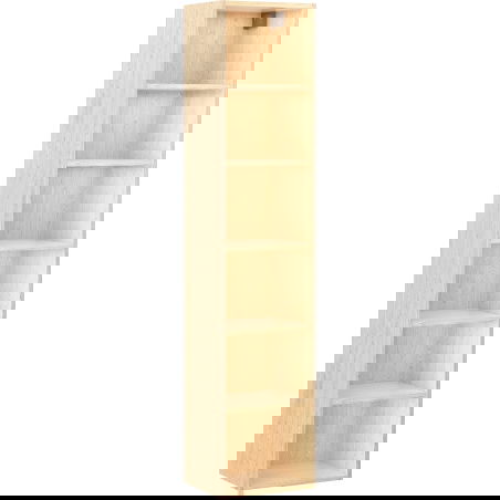 Mexen Box-A corps de colonne de salle de bain 35 cm, chêne - 91AX1-1600-300-1-81