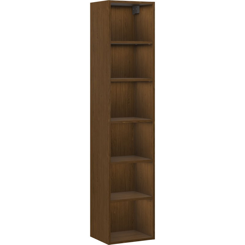 Mexen Box-A corps de colonne de salle de bain 35 cm, noyer - 91AX1-1600-300-1-86