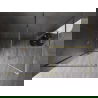 Mur de douche Mexen Kioto-XF Walk-in avec cadre 130 x 120 cm, 10 mm transparent, doré - 800-130-202-04-50-120-XF