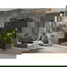 Mexen Omega cabine de douche coulissante 140 x 100 cm, graphite, chrome + receveur plat, blanc - 825-140-100-01-40-4010