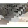 Cabine de douche coulissante Mexen Omega 100 x 70 cm, transparente, noire + receveur plat, blanc - 825-100-070-70-00-4010B