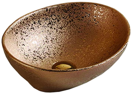 Mexen Elza lavabo de comptoir 40 x 33 cm, Cuivre - 21014051