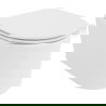 Mexen Sofia bol de WC Rimless avec siège slim à fermeture lente, duroplast, Blanc - 30540300