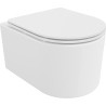Mexen Sofia cuvette WC Rimless avec abattant slim à descente progressive, duroplast, blanc brillant - 30540300
