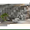 Mexen Omega cabine de douche coulissante 130 x 70 cm, transparente, noire + receveur Flat, blanc - 825-130-070-70-00-4010B