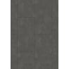 Mexen Steel Black échantillon de panneaux vinyles SPC 6,5 mm, sous-couche IXPE 1,5 mm, 4 V-Fuga, Pierre - F1148-S