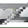 Mexen Mia baignoire autoportante d'angle droite 140 x 75 cm, blanche/noire, trop-plein doré - 52691407575P-50