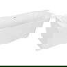 Mexen Mia baignoire autoportante d'angle gauche 140 x 75 cm, blanche, trop-plein blanc - 52691407500L-20