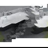 Mexen Mia baignoire autoportante d'angle droite 160 x 80 cm, blanc/noir, trop-plein chromé - 52691608075P-01