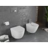 Mexen Lena cuvette WC sans rebord avec abattant à descente lente slim, duroplast, blanc brillant - 30220400