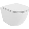 Mexen Lena cuvette WC Rimless Tornado avec abattant à fermeture douce mince, duroplast, blanc brillant - 30220300T