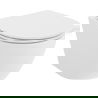 Mexen Lena cuvette WC Rimless Tornado avec abattant slim à descente lente, duroplast, blanc brillant - 30220300T