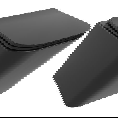 Mexen Teo cuvette WC Rimless Tornado avec abattant à descente lente slim, duroplast, noir mat - 30850685T