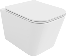 Mexen Teo WC sans rebord Rimless Tornado avec abattant slim, duroplast, blanc brillant - 30850600T