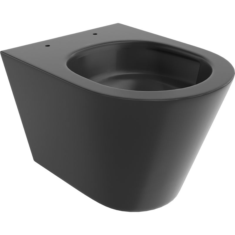 Mexen Rico cuvette WC Rimless Tornado, noir mat - 3372XX85T