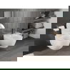 Mexen Carmen cuvette wc sans bord Tornado, blanc brillant - 3388XX00T
