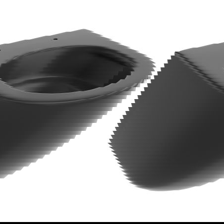Mexen Carmen cuvette WC sans rebord Tornado, noir mat - 3388XX85T