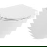 Mexen Carmen cuvette WC Rimless avec abattant à descente assistée slim, duroplast, blanc brillant - 30880500