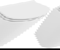 Mexen Carmen cuvette WC Rimless avec abattant à descente assistée slim, duroplast, blanc brillant - 30880500