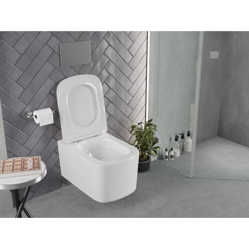Mexen Vivo cuvette WC Rimless Tornado, blanc brillant - 3361XX00T