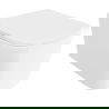 Mexen Vivo cuvette WC Rimless Tornado avec abattant à descente lente slim, duroplast, blanc brillant - 30610200T