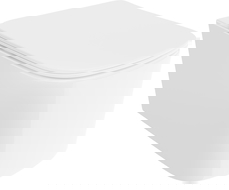 Mexen Vivo cuvette wc Rimless Tornado avec siège à descente progressive slim, duroplast, blanc brillant - 30610200T