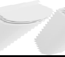 Mexen Rico cuvette wc Rimless Tornado avec abattant à descente lente slim, duroplast, blanc brillant - 30720100T
