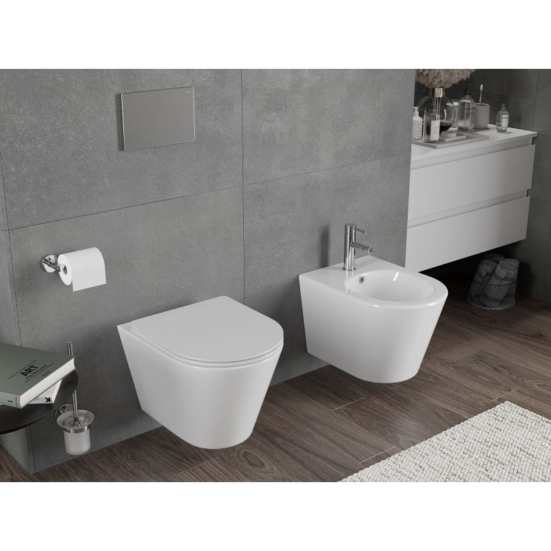 Mexen Rico cuvette wc Rimless Tornado, blanc brillant - 3372XX00T