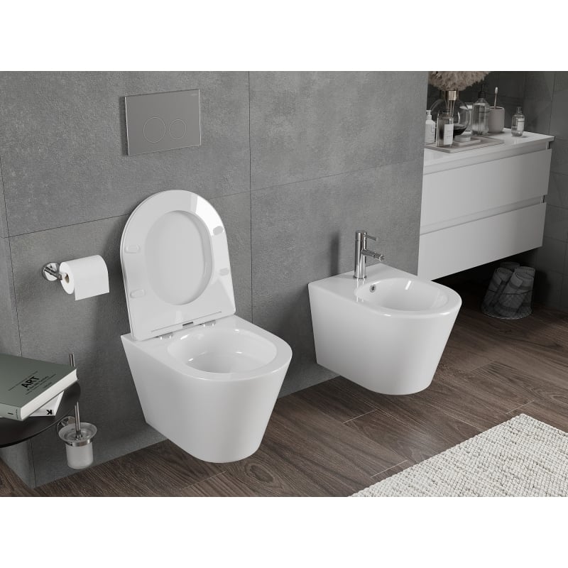 Mexen Rico cuvette wc Rimless Tornado, blanc brillant - 3372XX00T