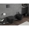 Mexen Rico cuvette WC Rimless Tornado, noir mat - 3372XX85T