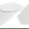 Mexen Sofia cuvette WC Rimless Tornado avec abattant slim à descente progressive, duroplast, blanc brillant - 30540100T