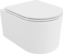 Mexen Sofia cuvette wc Rimless Tornado avec abattant à descente lente slim, duroplast, blanc brillant - 30540300T